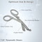 A2Z Scilab Trauma Shears 12/Pack Non-Stick 7.25 First Aid EMT Stainless Steel Utility Scissors Gray Handle A2Z-ZR882 - alternate 2